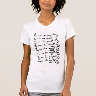 You CAN DO ANYTHING! Inspirational quote T-Shirt