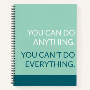You can do anything notebook  