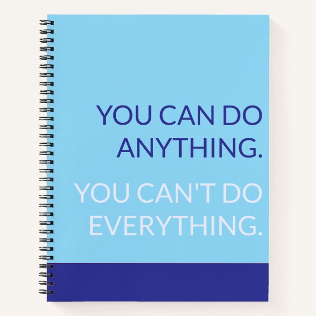 You can do anything notebook   (Front)