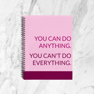 You can do anything notebook
