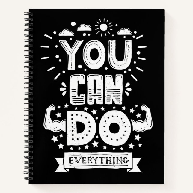 You Can Do Everything Notebook (Front)