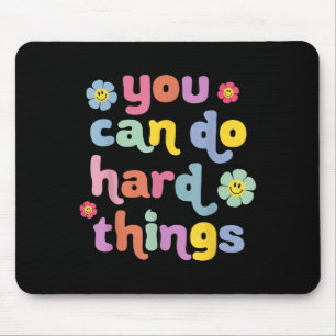 You Can Do Hard Things Teacher Back To School Moti Mouse Mat