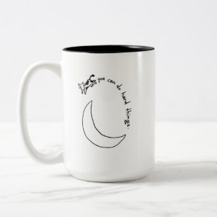 You Can Do Hard Things Two-Tone Coffee Mug