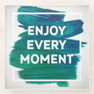 You Can Do It 2 Glass Coaster