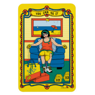 You Can Do It_B_4x6 Refrigerator Magnet