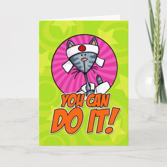 You Can Do It! Card (Front)