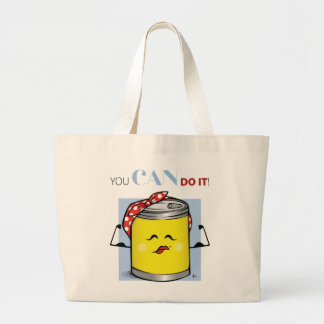 You CAN Do It Large Tote Bag