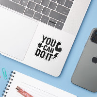 You Can Do It – Motivational Gym Poster for Athlet
