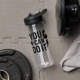 You Can Do It – Motivational Sports Water Bottle
