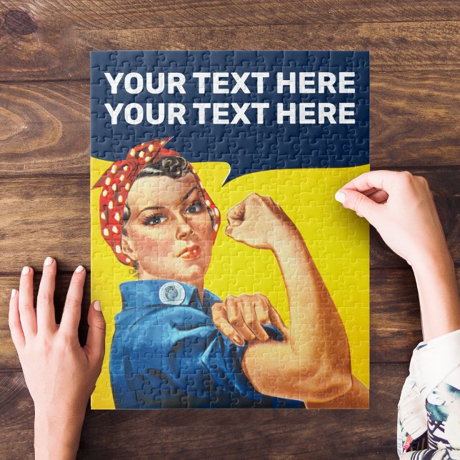 You Can Do It Rosie The Riveter Jigsaw Puzzle (Creator Uploaded)