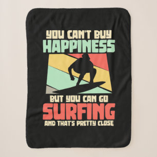You Can Go Surfing Sherpa Blanket