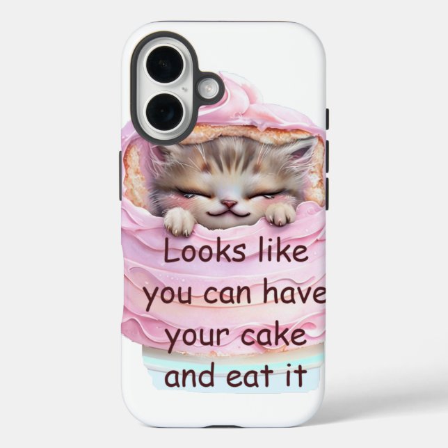 You can Have Cake and Eat it Case-Mate iPhone Case (Back)