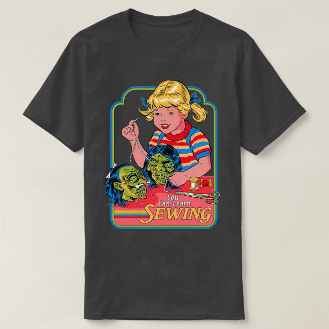 You Can Learn Sewing  T-Shirt (Design Front)