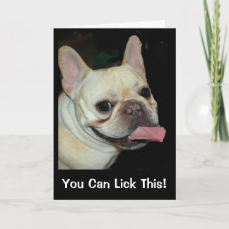 You Can Lick This! Get Well Card