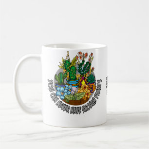You Can Never Have Enough Plants Flower Pot Cactus Coffee Mug