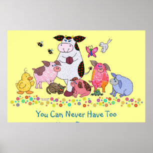 You Can Never Have Too Many Friends Poster