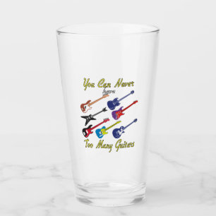 You Can Never Have Too Many Guitars - Colourful Glass