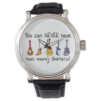 You can never have too many guitars watch