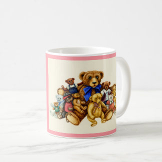 You Can Never Have Too Many Teddy Bears MUG Pink