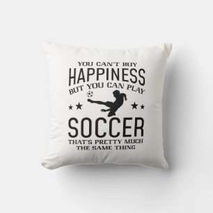 You Can Play Soccer Cushion