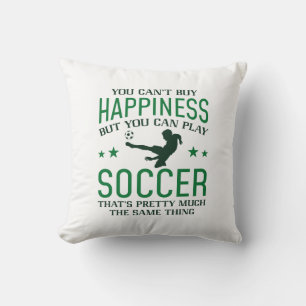 You Can Play Soccer Cushion