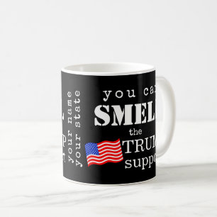 You Can Smell The Trump Support Personalised Coffee Mug