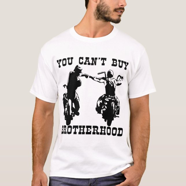 You Can’t Buy Brotherhood  #USAPatriotGraphics  © T-Shirt (Front)
