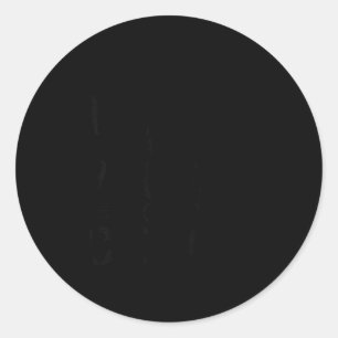 You Can’t Tell Me, Not My Coach Tee Funny Quote  Classic Round Sticker