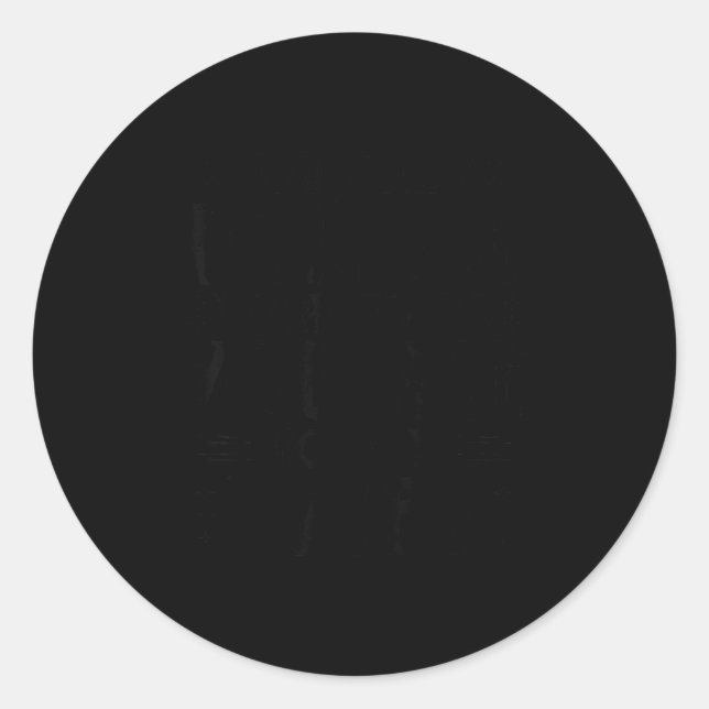 You Can’t Tell Me, Not My Wife Tee Funny Quote  Classic Round Sticker (Front)