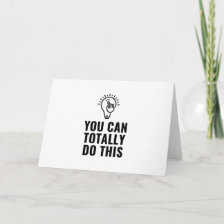 You can totally do this card