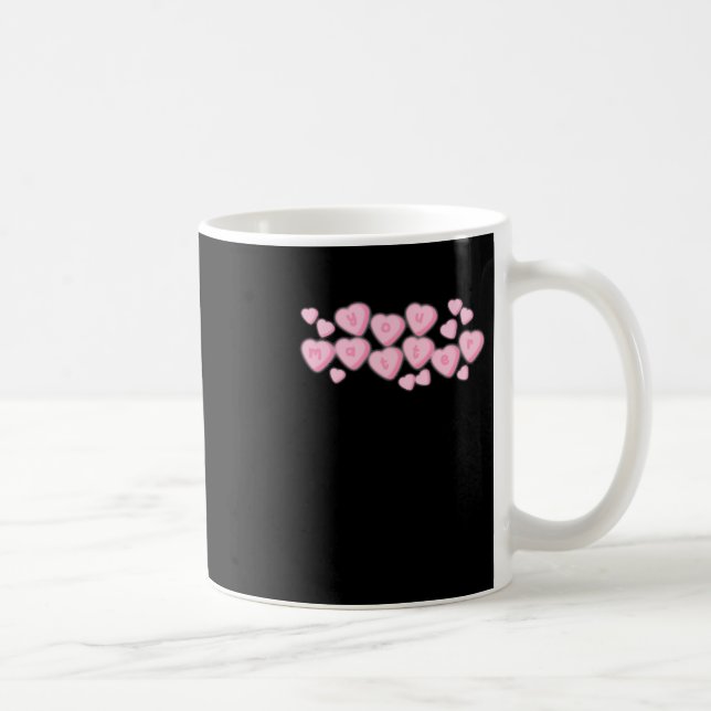 You Candy Hearts Sticker  Coffee Mug (Right)