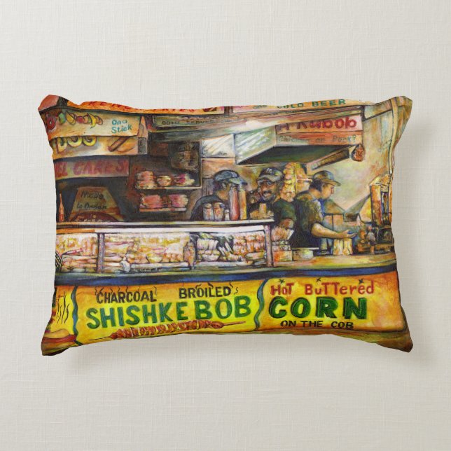 You Cannot Compete with That Decorative Cushion (Front)