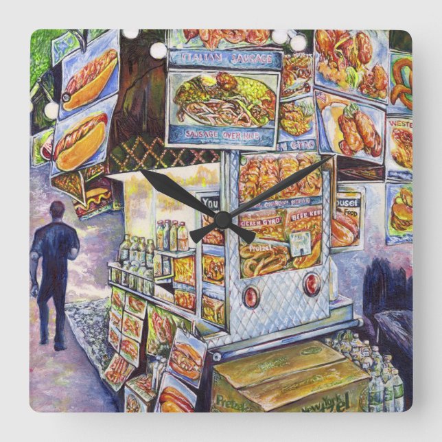 You Cannot Compete with That Square Wall Clock (Front)