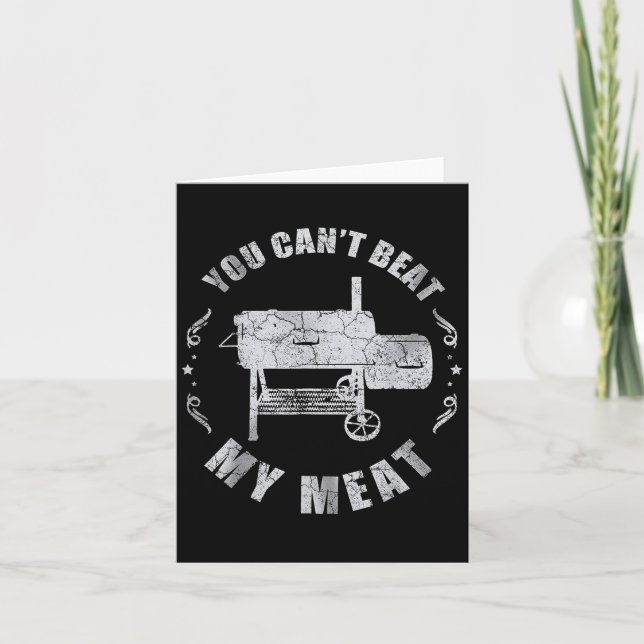 You Can't Beat My Meat  Card (Front)