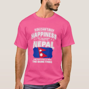 You Can't Buy Happiness But You Can Buy A Ticket T T-Shirt