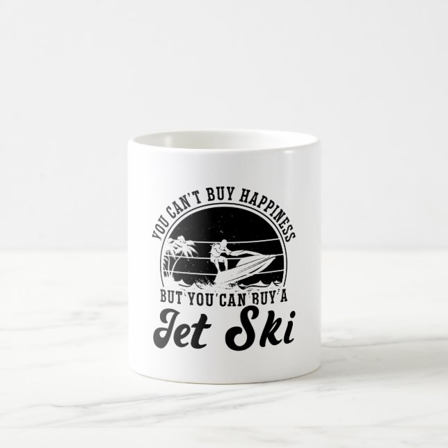 You Can't Buy Happiness Jet Skiing Jet Ski Rider Coffee Mug (Center)