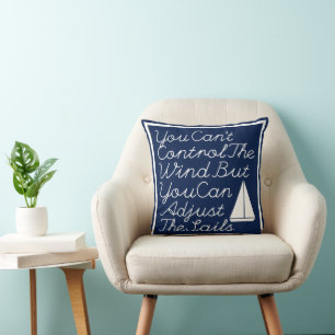 You Can't Control The Wind Cushion