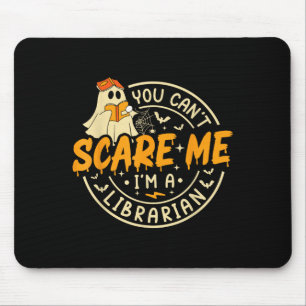 You Can't E Me I'm A Librarian Teacher Halloween G Mouse Mat