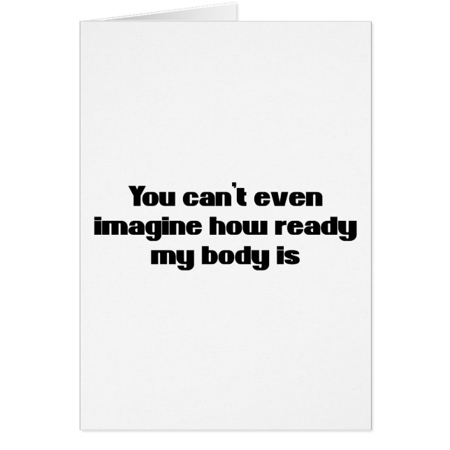 You Can't Even Imagine (Front)