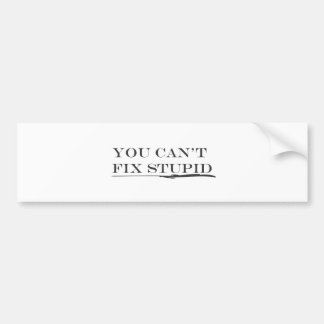 You can't fix.ai bumper sticker