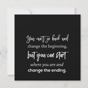 you can't go back and change beginning invitation