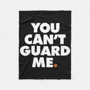 You Can't Guard Me Sketll Player Sketll Sports Fleece Blanket