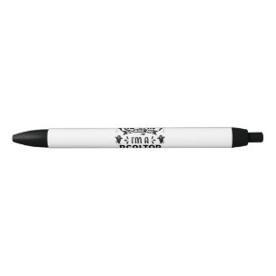 You Cant Scare Me Im a Realtor Funny Halloween Rea Black Ink Pen