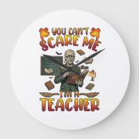 You Cant Scare Me Im Teacher Mummy Chalkboard Book