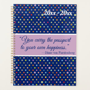 You Carry The Passport To Your Own Happiness Planner