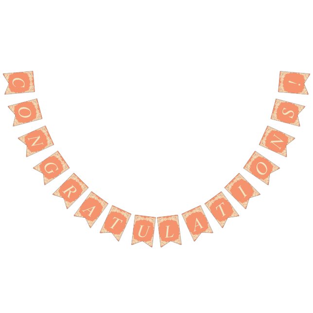 You choose background colour and beige lace banner (All)