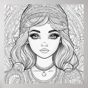 You Colour Me Pretty- Poster