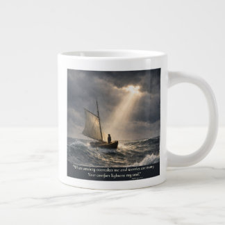 You Comfort My Soul Large Coffee Mug