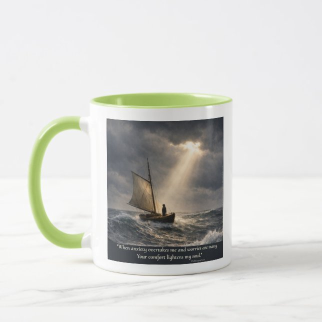You Comfort My Soul Mug (Left)