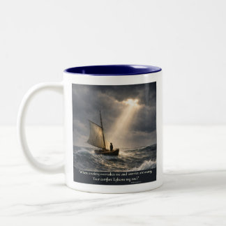 You Comfort My Soul Two-Tone Coffee Mug